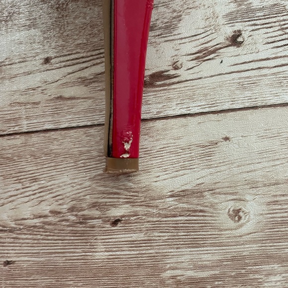 Red Jessica Simpson High Heels - Picture 6 of 6